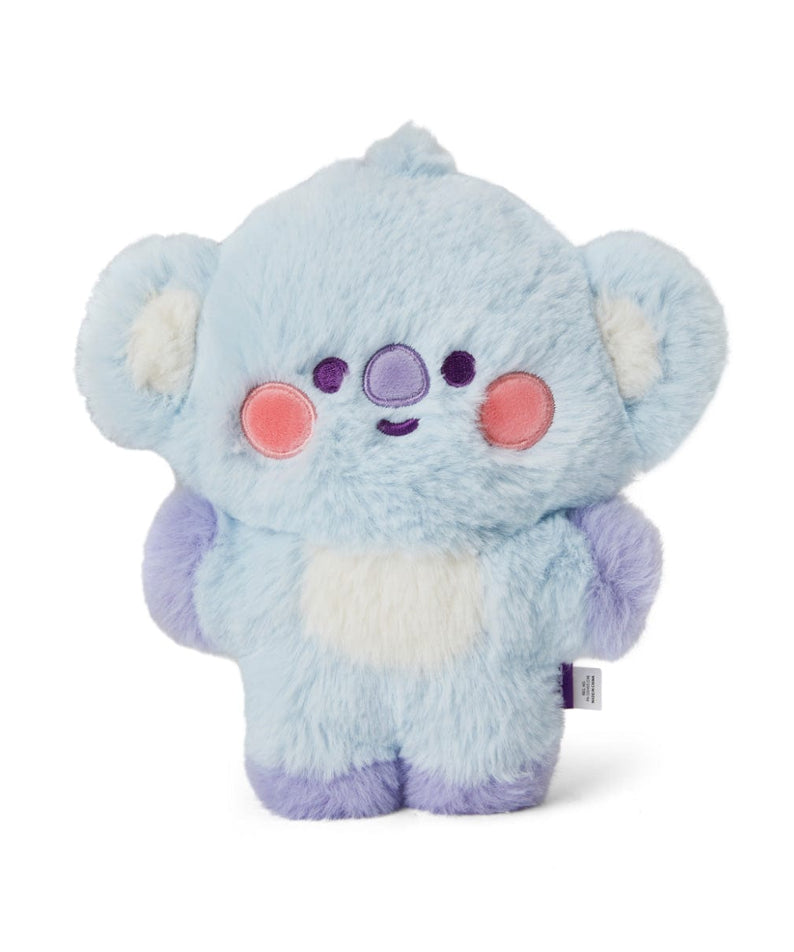 BT21 BABY KOYA FLAT FUR STANDING DOLL PURPLE HEART EDITION