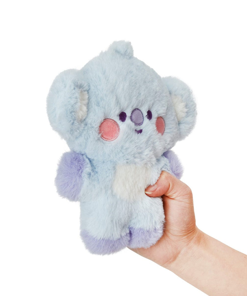 BT21 BABY KOYA FLAT FUR STANDING DOLL PURPLE HEART EDITION