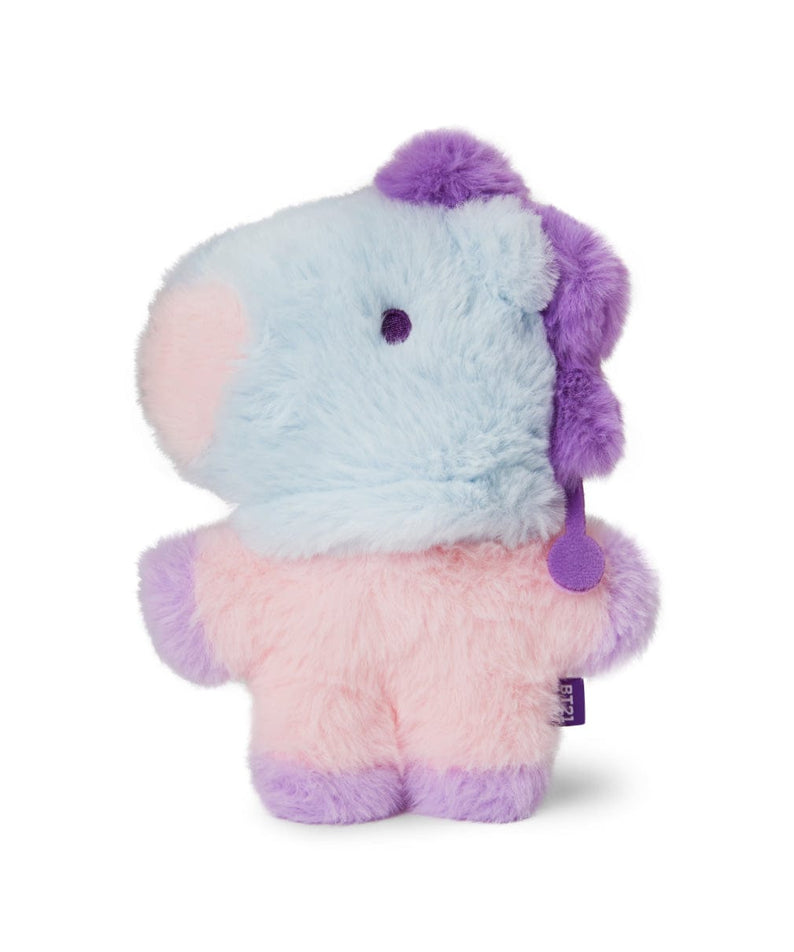 BT21 BABY MANG FLAT FUR STANDING DOLL PURPLE HEART EDITION