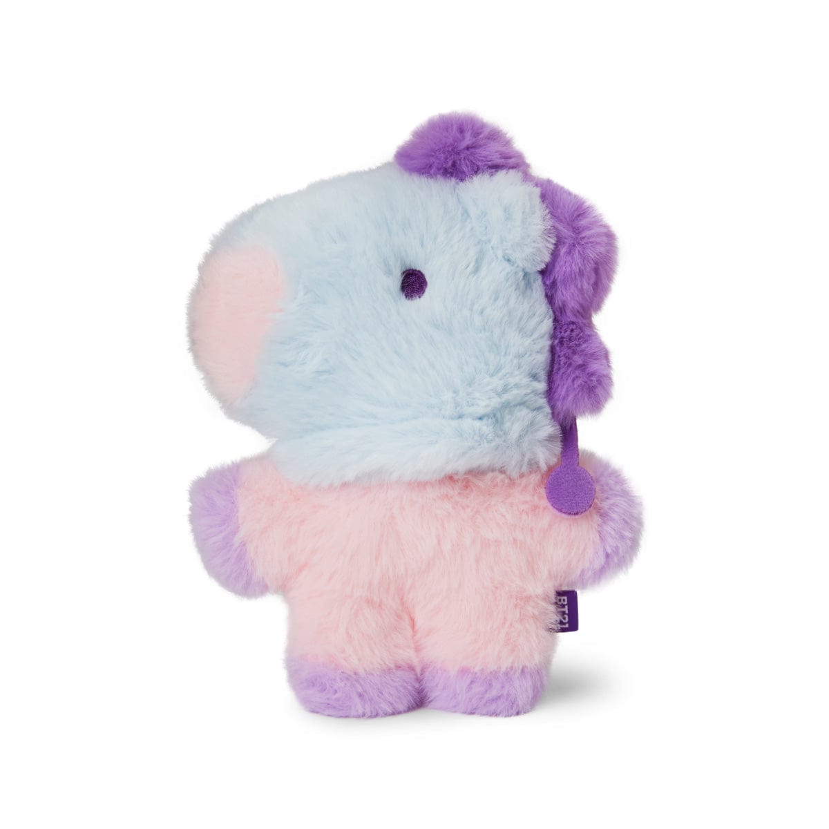 BT21 BABY MANG FLAT FUR STANDING DOLL PURPLE HEART EDITION
