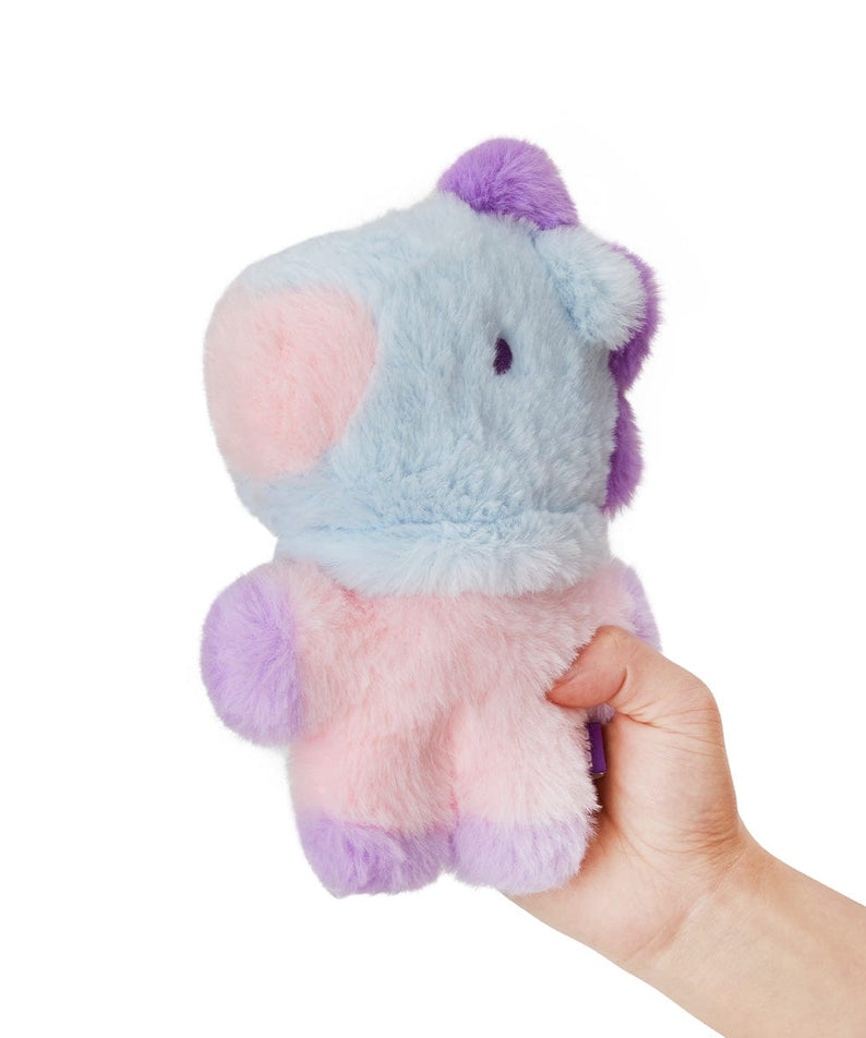 BT21 BABY MANG FLAT FUR STANDING DOLL PURPLE HEART EDITION