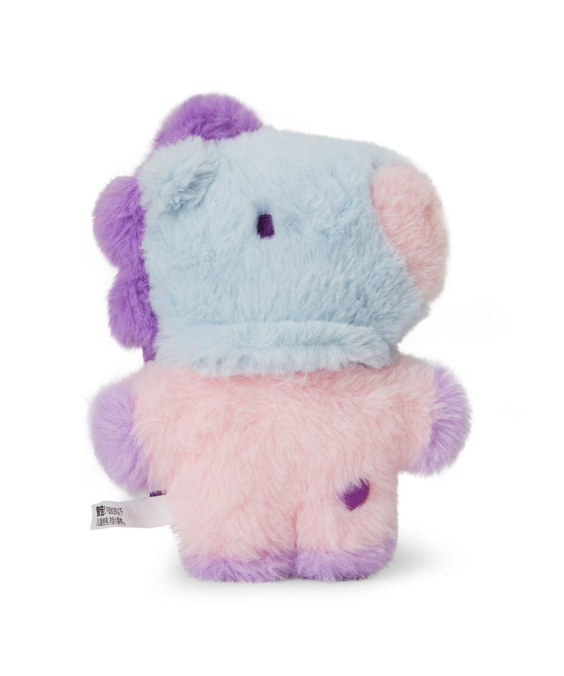 BT21 BABY MANG FLAT FUR STANDING DOLL PURPLE HEART EDITION