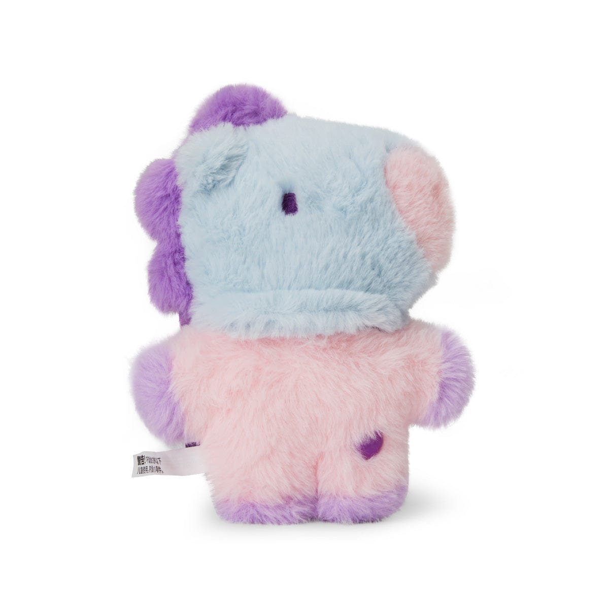 BT21 BABY MANG FLAT FUR STANDING DOLL PURPLE HEART EDITION