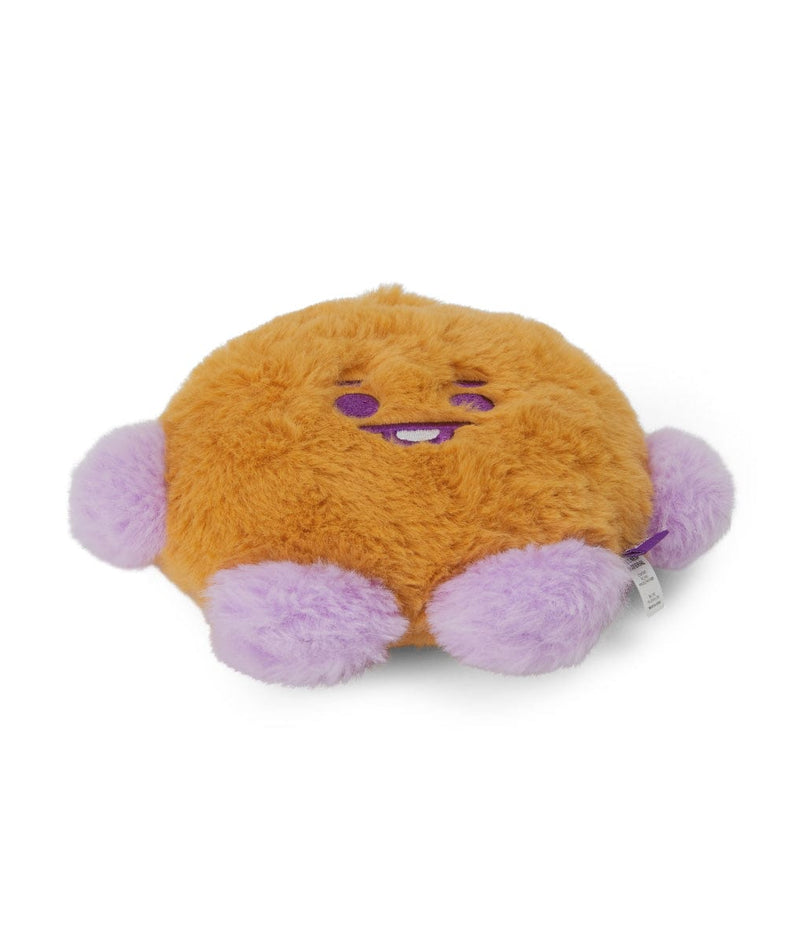 BT21 BABY SHOOKY FLAT FUR STANDING DOLL PURPLE HEART EDITION