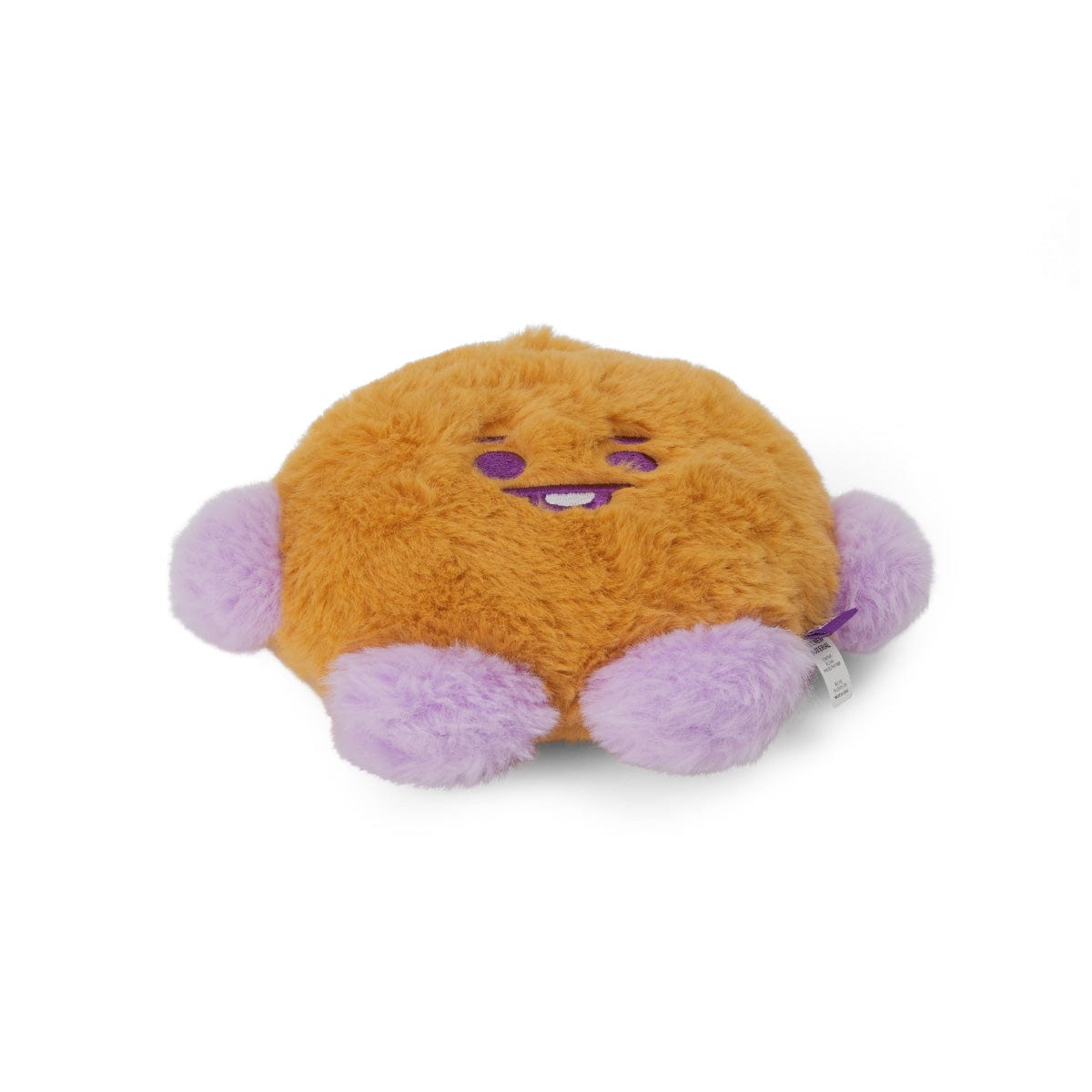 BT21 BABY SHOOKY FLAT FUR STANDING DOLL PURPLE HEART EDITION
