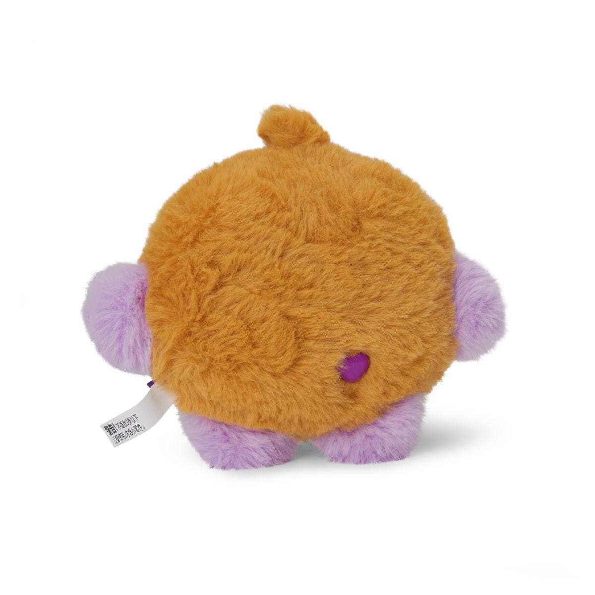 BT21 BABY SHOOKY FLAT FUR STANDING DOLL PURPLE HEART EDITION