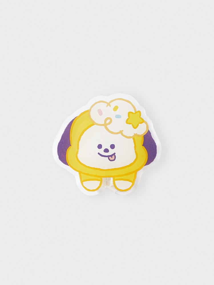 BT21 CHIMMY ACRYLIC MAGNETIC CLIP ON THE CLOUD EDITION