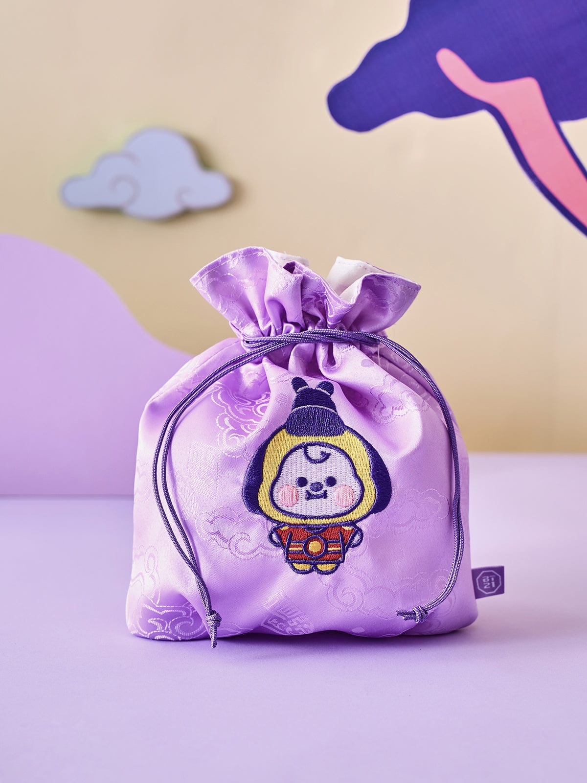 BT21 CHIMMY BABY GOOD LUCK POUCH K-EDITION ver.2