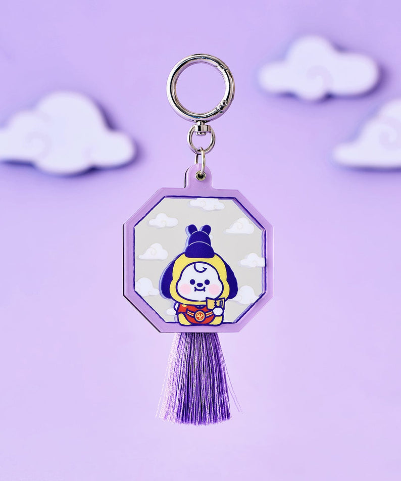 BT21 CHIMMY BABY MIRROR KEYRING K-EDITION ver.2