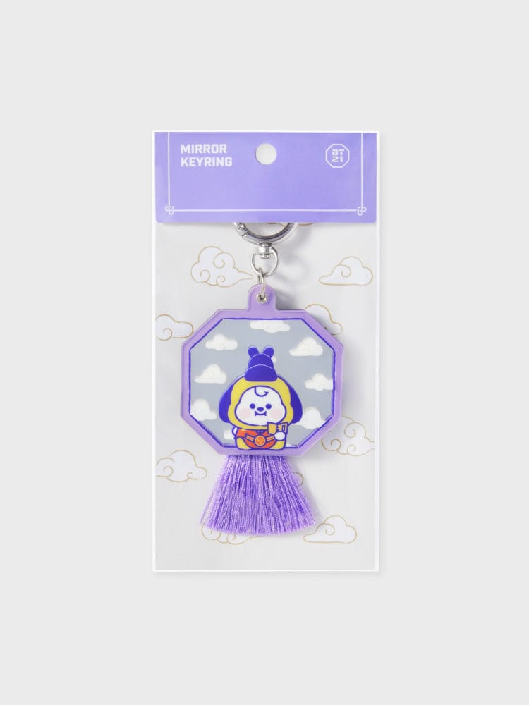 BT21 CHIMMY BABY MIRROR KEYRING K-EDITION ver.2