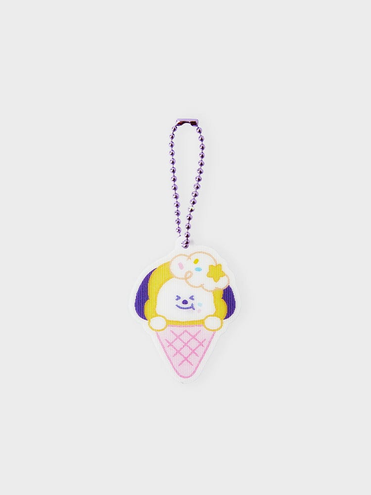 BT21 チミー レンチキュラー3Dキーホルダー オンザクラウドエディション