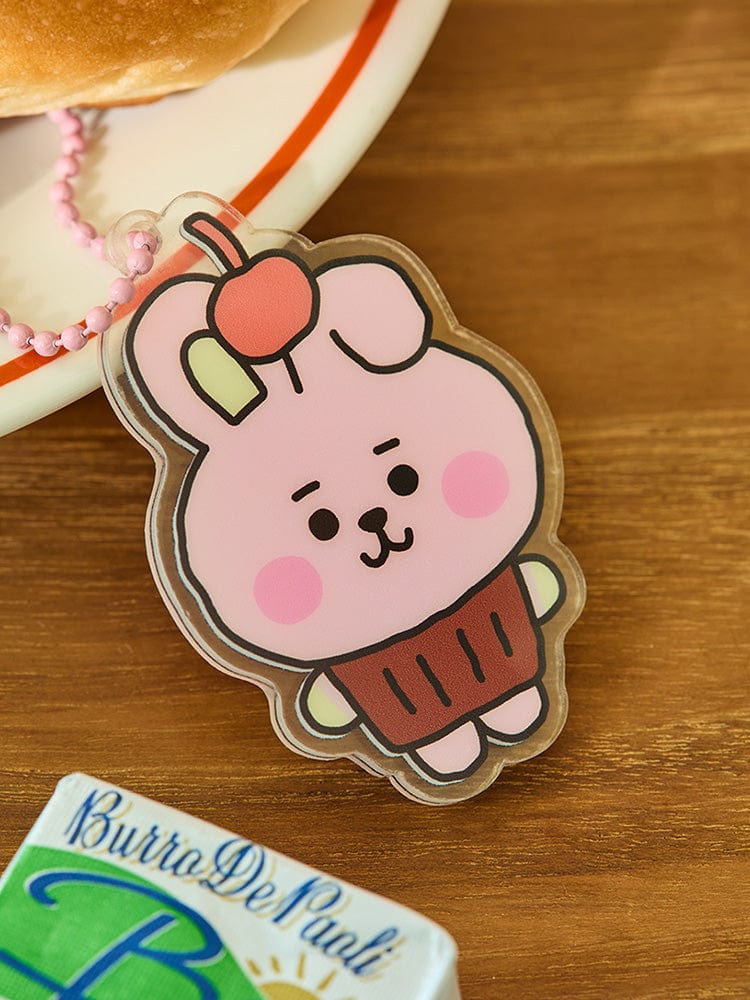 BT21 Cooky Baby Acrylic Keyring Bakery Shop