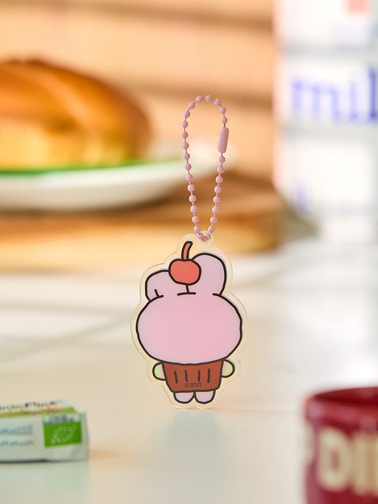 BT21 COOKY BABY ACRYLIC KEYRING BAKERY SHOP