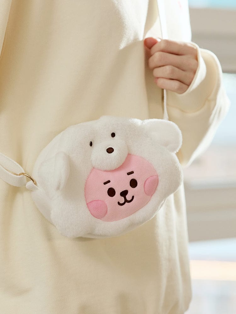 BT21 Cooky Baby Crossbody Bag Fluffy