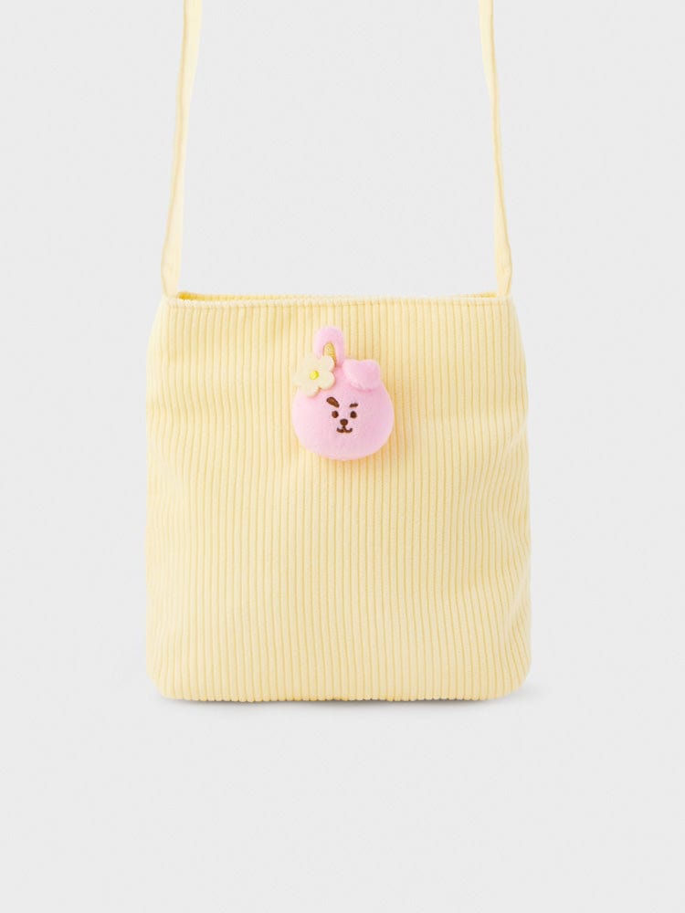 BT21 COOKY MINI CORDUROY CROSSBODY BAG SPRING DAYS