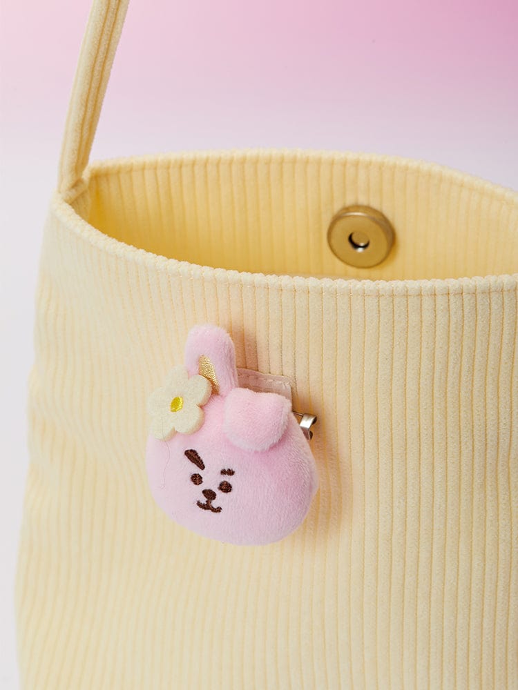 BT21 COOKY MINI CORDUROY CROSSBODY BAG SPRING DAYS