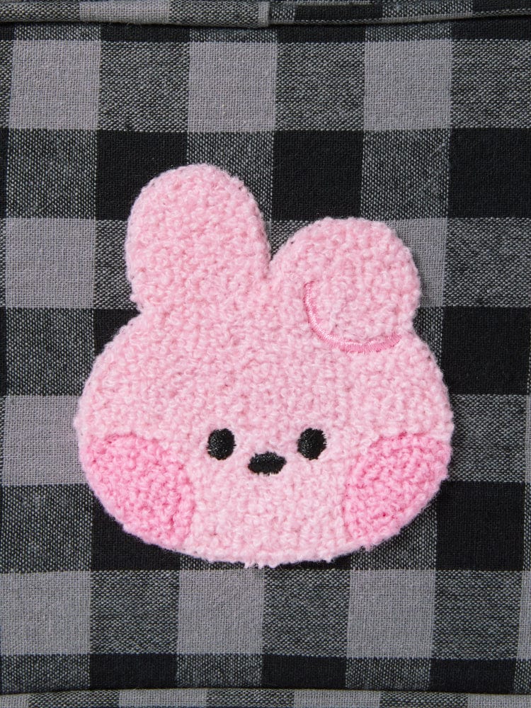 BT21 COOKY minini CHECKERED POUCH BASIC