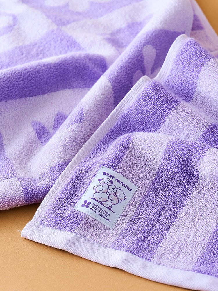 BT21 FACE TOWEL GIFT SET (2PCS) DAILY BASIC