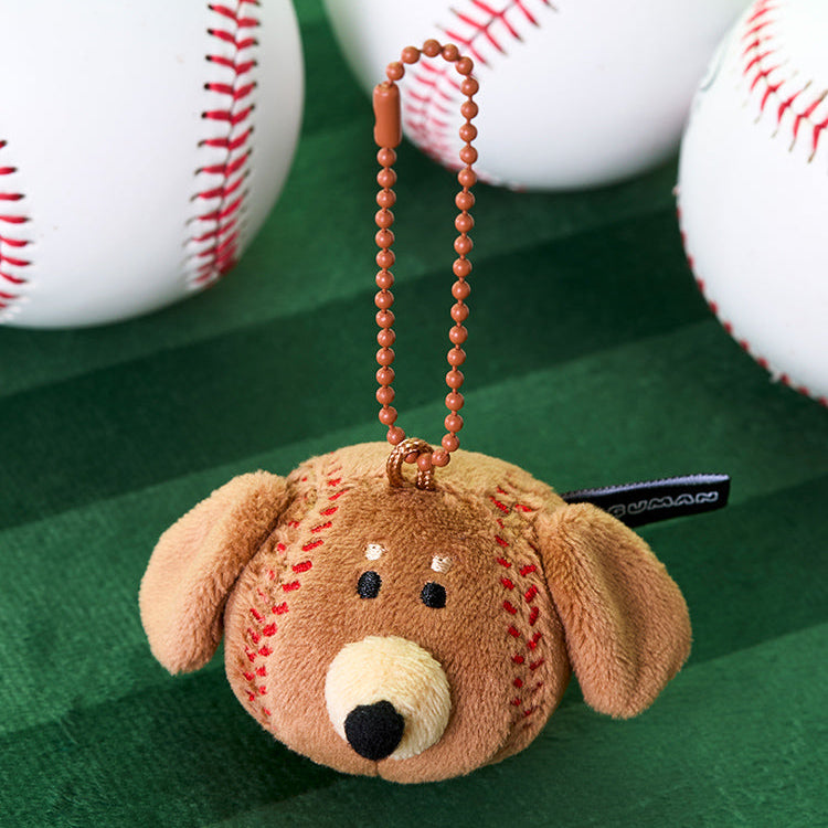 BT21 Jo Gu-Man Woody Baseball Baseball Doll Keychain