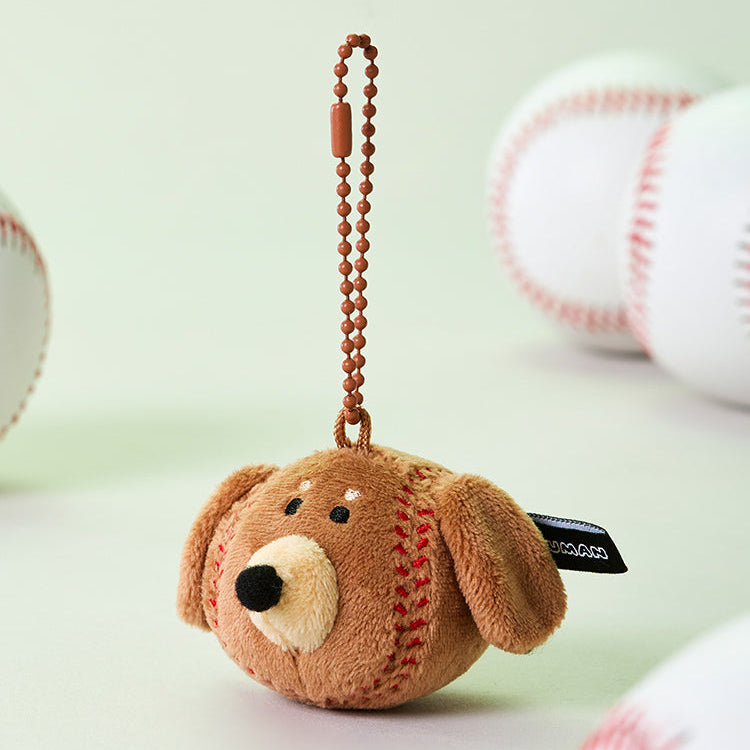 BT21 Jo Gu-Man Woody Baseball Baseball Doll Keychain