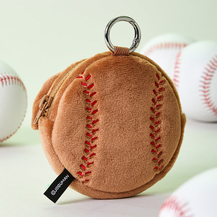 BT21 Joguman Woody Baseball Mini Pouch