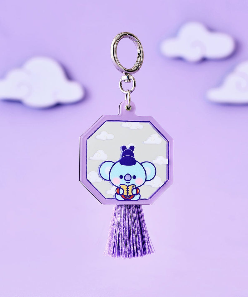 BT21 KOYA BABY MIRROR KEYRING K-EDITION ver.2