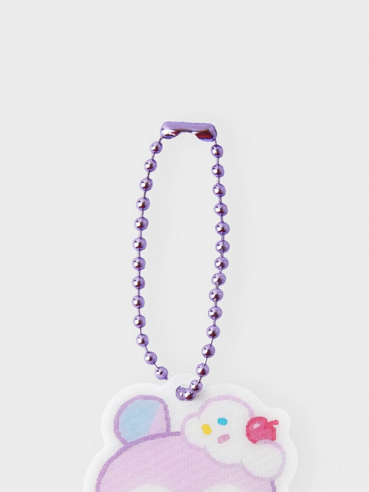 BT21 MANG LENTICULAR 3D KEYRING ON THE CLOUD EDITION