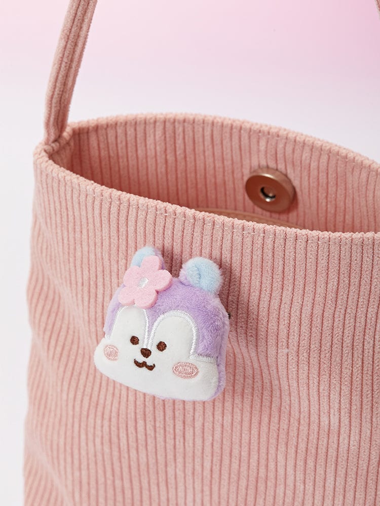 BT21 MANG MINI CORDUROY CROSSBODY BAG SPRING DAYS