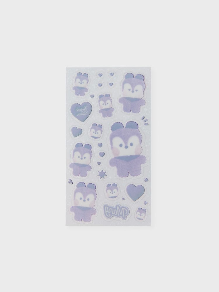 BT21 MANG minini STICKERS PURPLE OF WISH EDITION