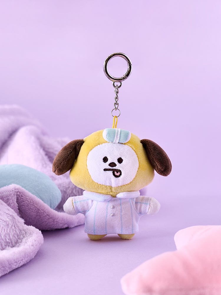 BT21 NEW BASIC CHIMMY PAJAMA PLUSH KEY RING