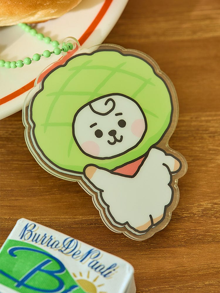 BT21 Rj Baby Acrylic Keyring Bakery Shop