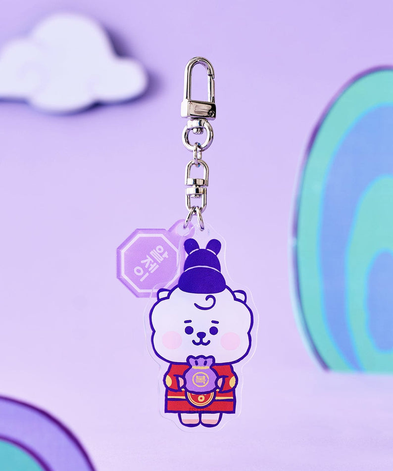 BT21 RJ BABY ACRYLIC KEYRING K-EDITION ver.2