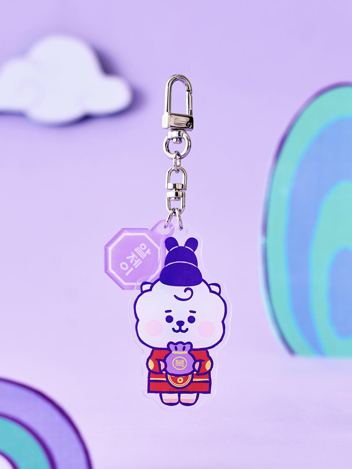 BT21 RJ BABY ACRYLIC KEYRING K-EDITION ver.2