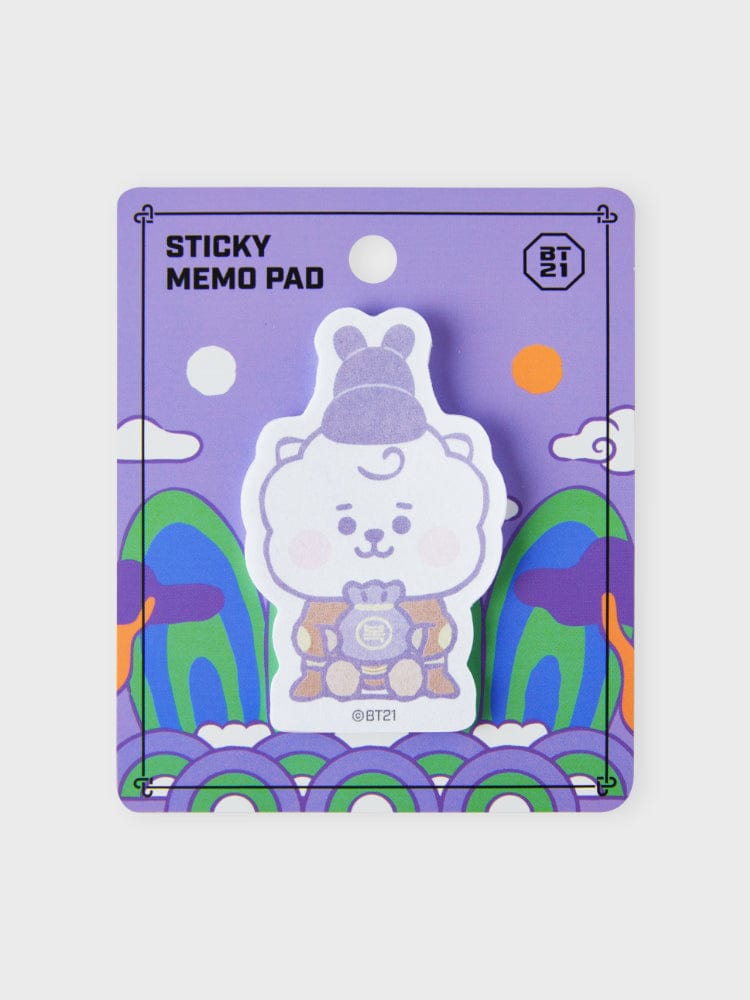 BT21 RJ BABY MEMO NOTEPADS K-EDITION ver.2