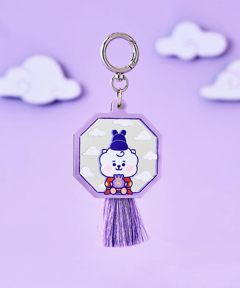 BT21 RJ BABY MIRROR KEYRING K-EDITION ver.2