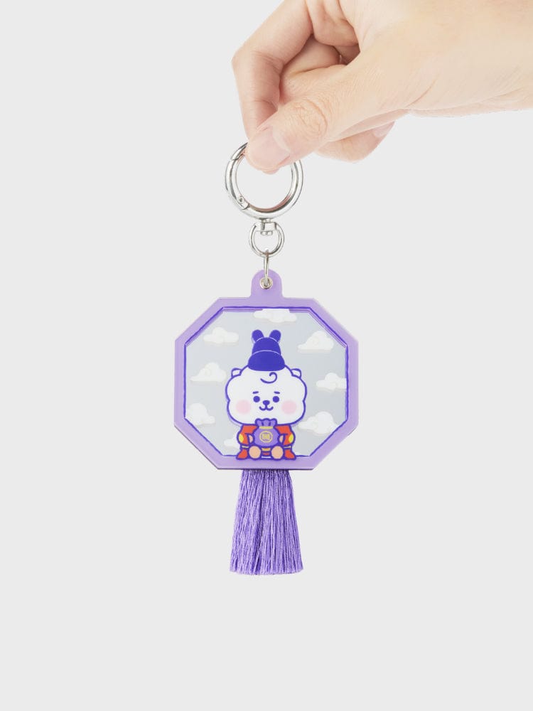BT21 RJ BABY MIRROR KEYRING K-EDITION ver.2