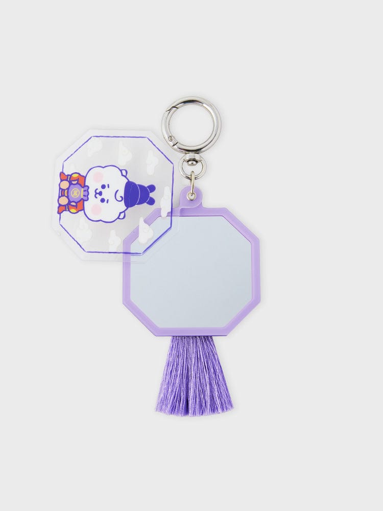 BT21 RJ BABY MIRROR KEYRING K-EDITION ver.2