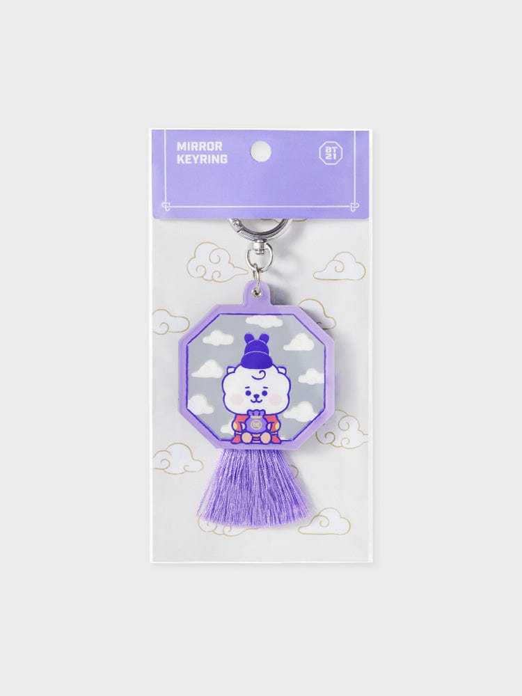 BT21 RJ BABY MIRROR KEYRING K-EDITION ver.2