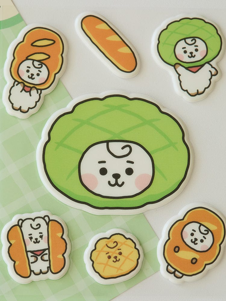 BT21 Rj Baby Stickers Bakery Shop