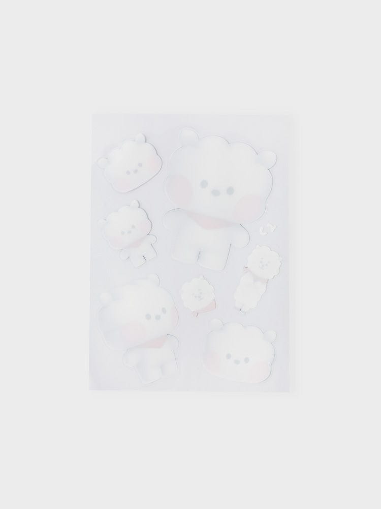 BT21 RJ REMOVABLE STICKERS BIG & TINY EDITION