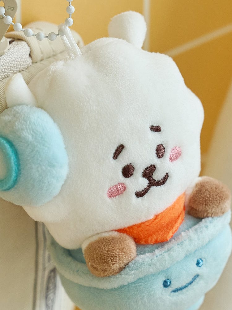 BT21 RJ WELCOME PARTY RICE BOWL DOLL KEYRING (S)