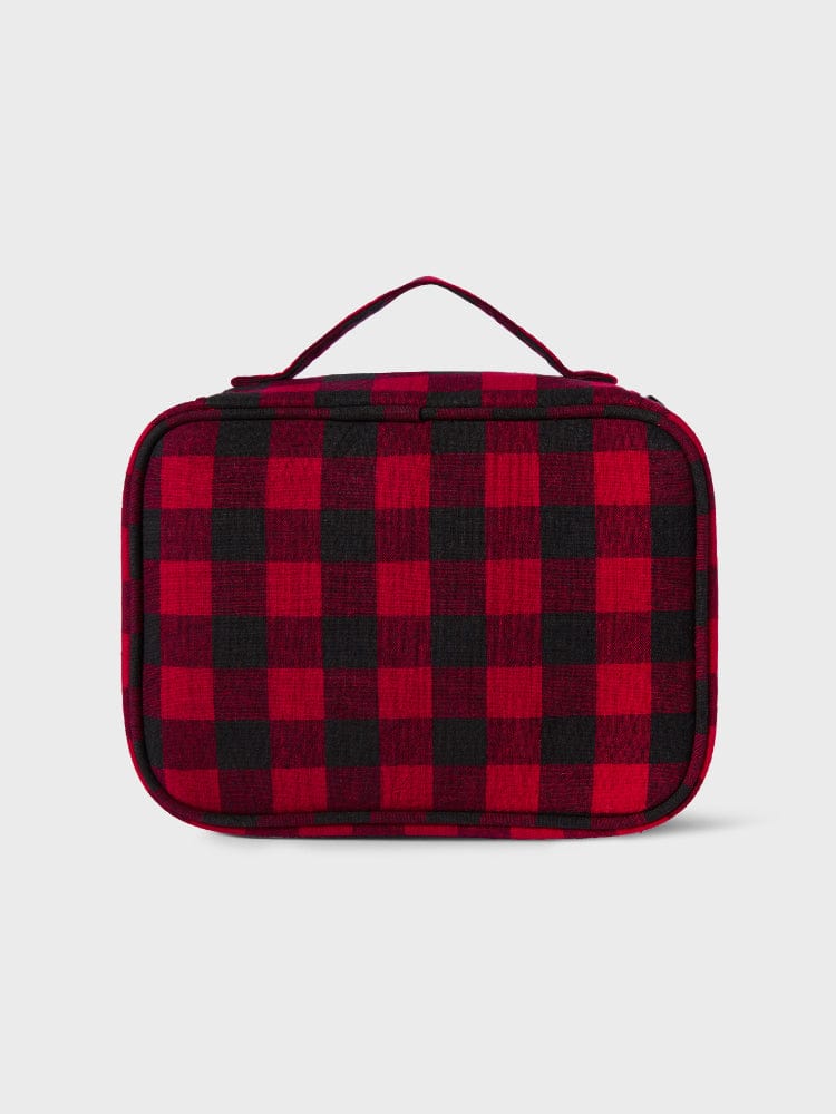 BT21 RJ minini CHECKERED POUCH BASIC
