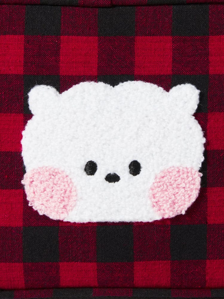 BT21 RJ minini CHECKERED POUCH BASIC