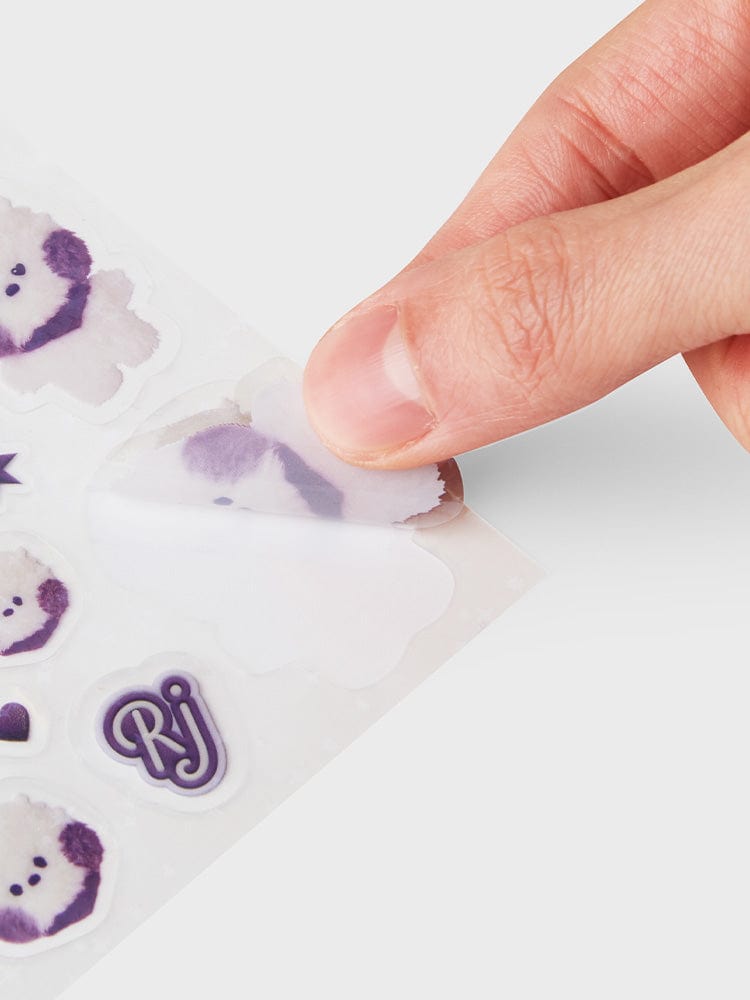 BT21 RJ minini STICKERS PURPLE OF WISH EDITION