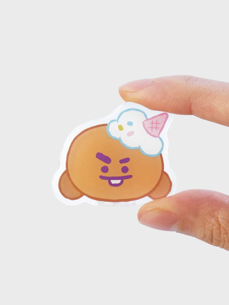 BT21 SHOOKY ACRYLIC MAGNETIC CLIP ON THE CLOUD EDITION
