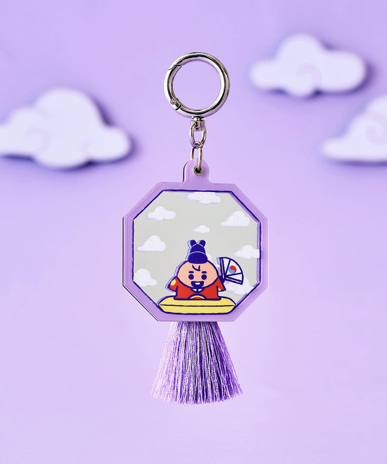 BT21 SHOOKY BABY MIRROR KEYRING K-EDITION ver.2