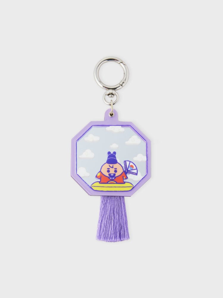 BT21 SHOOKY BABY MIRROR KEYRING K-EDITION ver.2