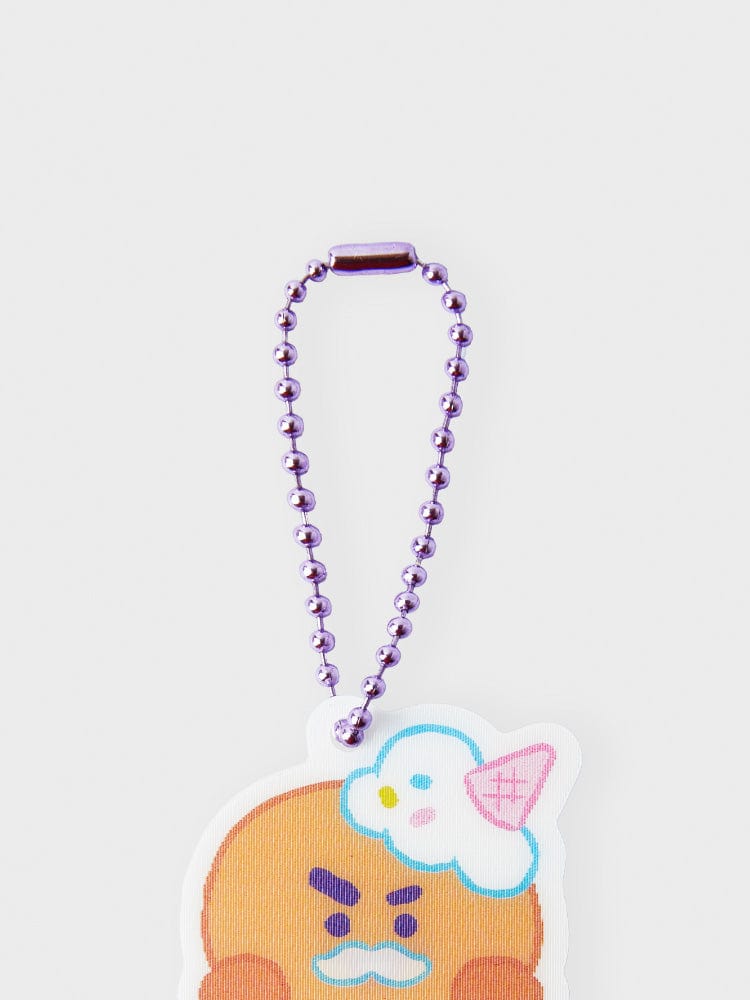 BT21 SHOOKY LENTICULAR 3D KEYRING ON THE CLOUD EDITION