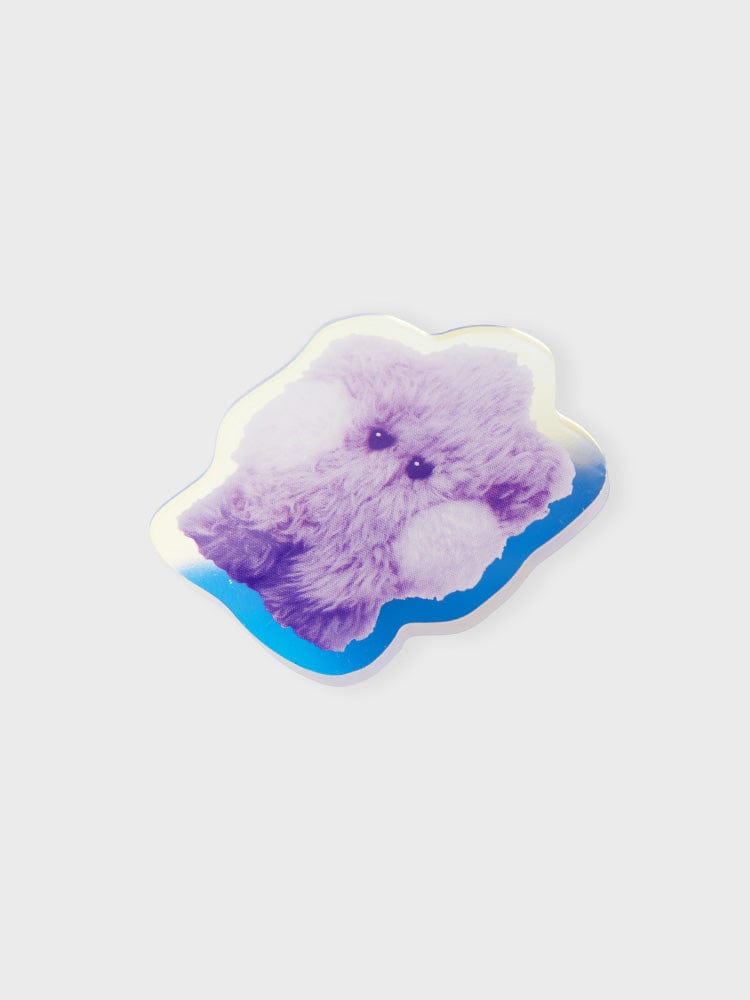 BT21 SHOOKY minini ACRYLIC MAGNETIC CLIP PURPLE OF WISH EDITION