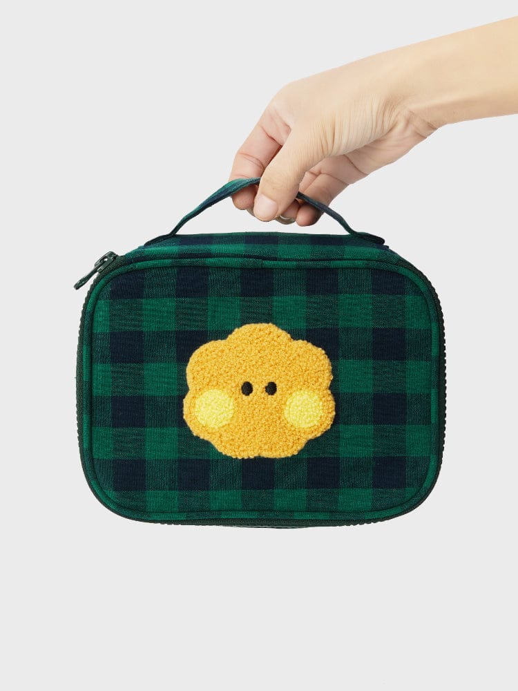 BT21 SHOOKY minini CHECKERED POUCH BASIC